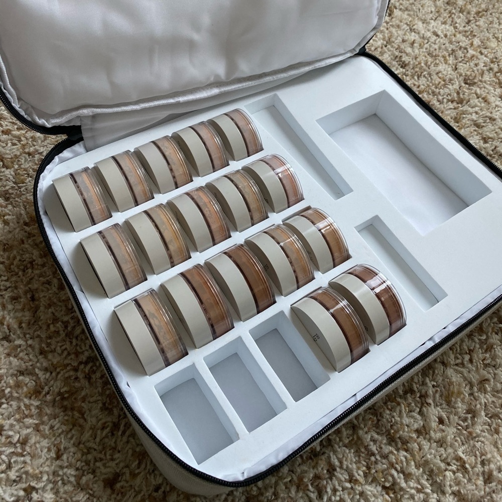 Bare minerals loose powder foundation kit